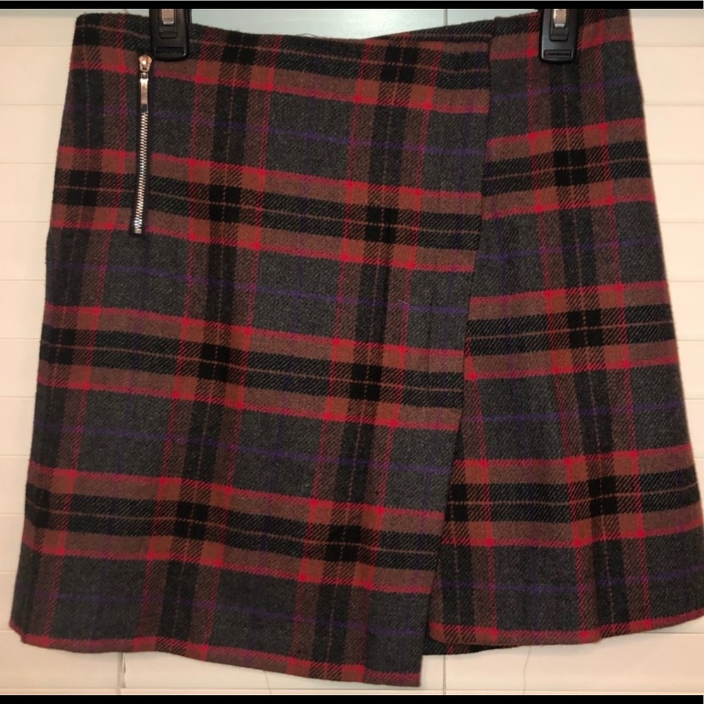 NWOT Carolina Belle Wool Mini Skirt - size 2